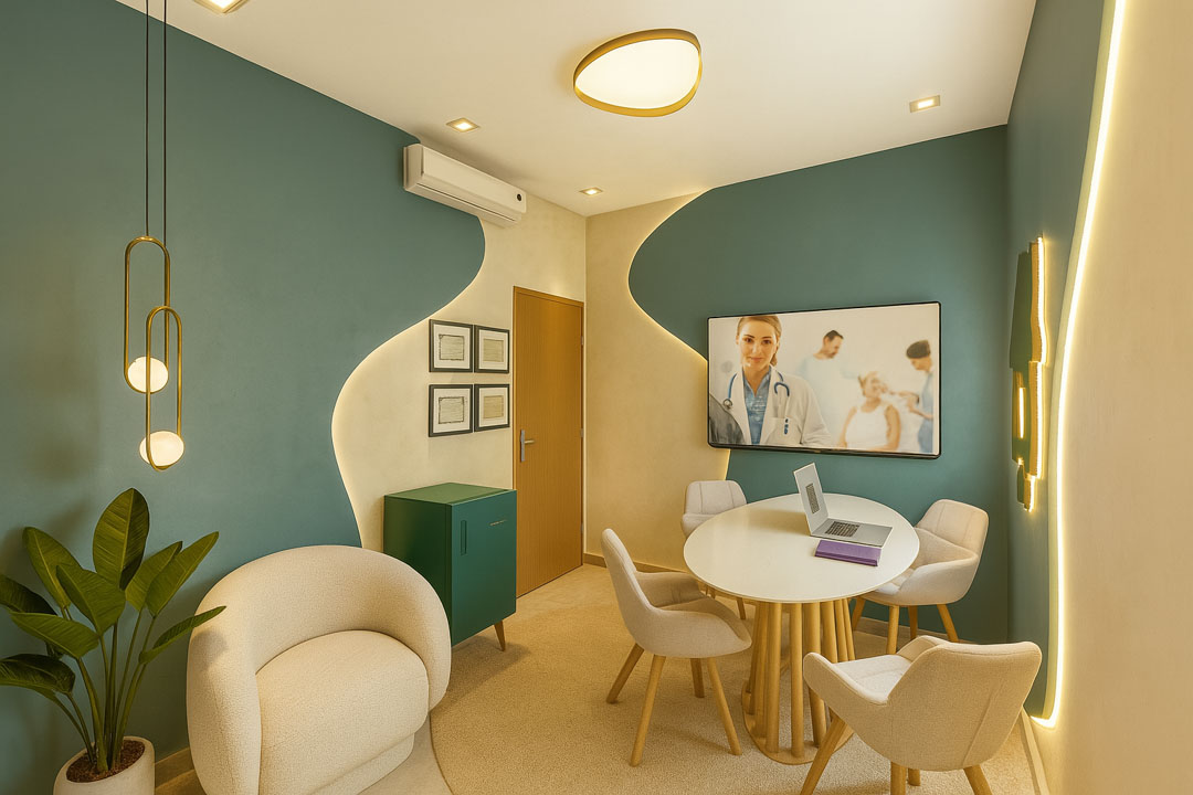 Reforma de Consultório Pediátrico em Ribeirão Preto