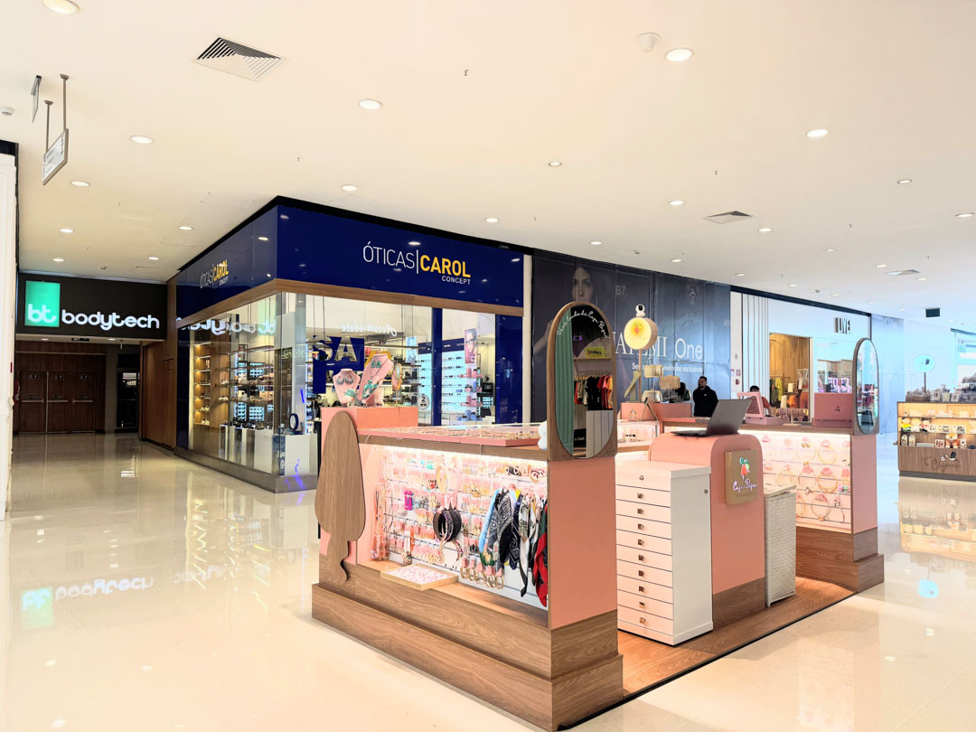 Arquitetura de Quiosques em Shoppings