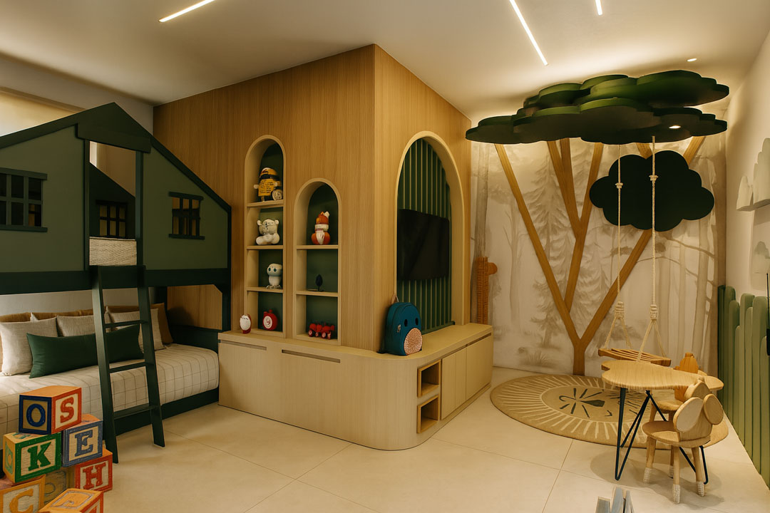 Arquitetura de Quartos Infantis